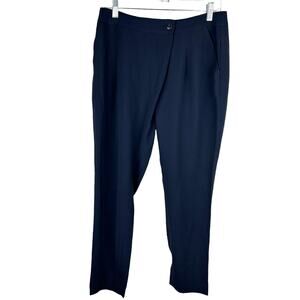 Anthropologie Cartonnier Crossover Flap Flat Front Trouser Size 6 EUC